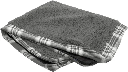 Vista 6 de Furhaven - Funda de repuesto para cama de perro, resistente al agua, con logo estampado, Oxford Polycanvas, lavable - Castaño, M