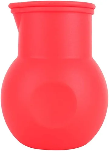 Vista 2 de Olla para derretir chocolate de 3.4 fl oz, herramienta de silicona suave para calentar la leche para hornear en microondas, 3.7 x 2.6 in