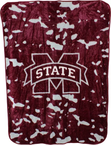 Vista 26 de College Covers Everything Comfy Arkansas Razorbacks Manta de Tiro Raschel Suave, Cálida y Enorme, 86" x 63