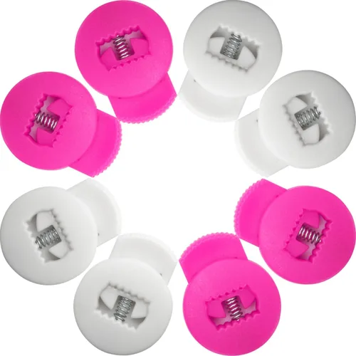 Vista 14 de AliBall Glove Locks - Juego de 8 cerraduras de encaje para guantes, nunca más necesitarás nudos, se adapta a todos los guantes de béisbol y sóftbol