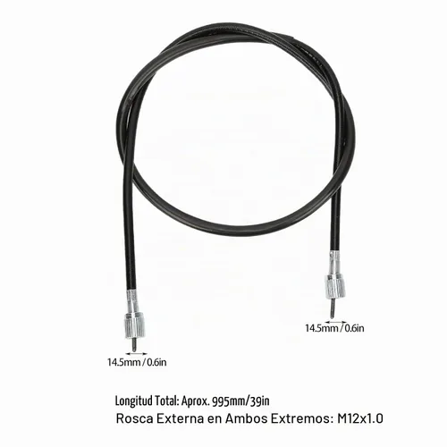 Vista 7 de Cable del velocímetro, cable del velocímetro, fácil instalación, repuesto para EAGLE para 49 cc, 50 cc, 125 cc, 150 cc, 250 cc, 300 cc