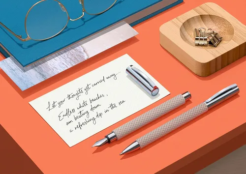 Vista 5 de Faber-Castell Ambition Bolígrafo - OpArt Arena Blanca