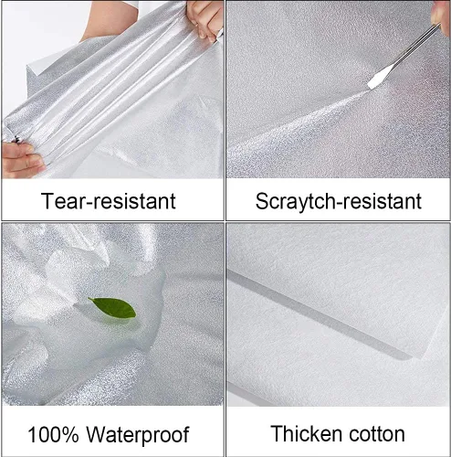 Vista 3 de GUNHYI Cubierta de camión para Ford Ranger, 6 capas impermeable para todo tipo de clima, cubierta completa de camioneta para cabina regular/súper