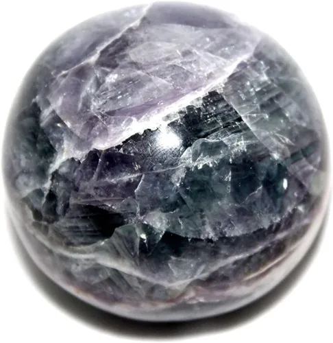 Vista 14 de Bola esférica de cristal de amatista natural Jet de 50 a 2.165 in Piedra curativa para energía positiva, meditación, reiki, equilibrio de chakras