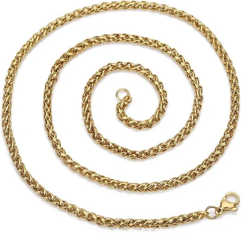 Vista 6 de JTTBIGV Collar con colgante hexagonal de estrella de David, de acero inoxidable, Israel, Magen, David, Jewish Jewelry para hombres y mujeres, cadena