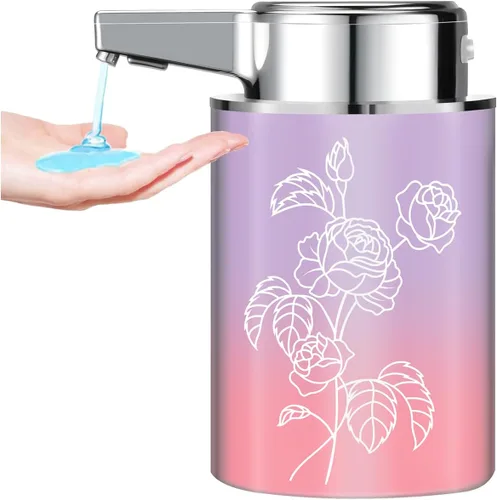 Vista 9 de Dispensador automático de jabón, dispensador de jabón para platos, dispensador de jabón para manos, baño sin contacto con sensor infrarrojo