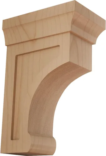 Vista 21 de Ekena Millwork Gomez - Soporte de madera, BKTW02X04X06GORW Madera de caucho.