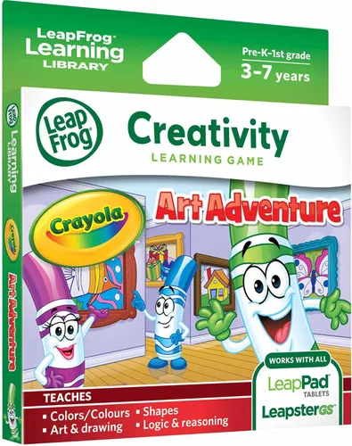 Vista 2 de Juego educativo Explorer marca LeapFrog Enterprises de aventura artística Crayola