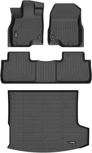 Vista 65 de Alfombrilla de maletero para todo tipo de clima para Mazda CX-30 2020-2025 2026, accesorios de maletero de auto de ajuste personalizado - Negro