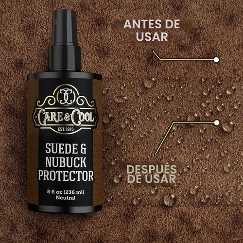 Vista 3 de Care & Cool Suede & Nubuck Protector Spray, Water & Stain Repellent