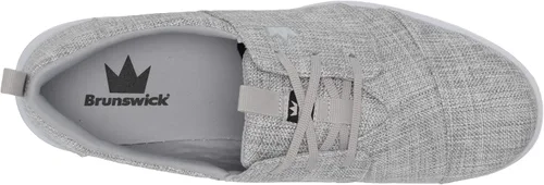 Vista 8 de Brunswick Karma Sport - Zapatos de bolos para mujer, color gris y menta