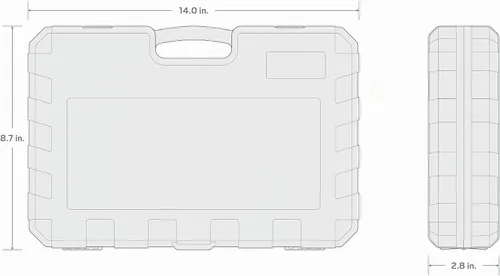 Vista 7 de TEKTON Juego de llaves de vaso y trinquete de 6 puntos, 34 piezas (1/4-1 pulg.) SKT15101