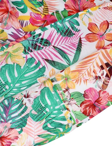 Vista 283 de Vestido de verano para niña, de algodón, con diseño floral