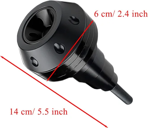 Vista 3 de Protector de caída para marco de motocicleta, protector de caída compatible con Yamaha R25 R3 MT03 MT07 FZ07