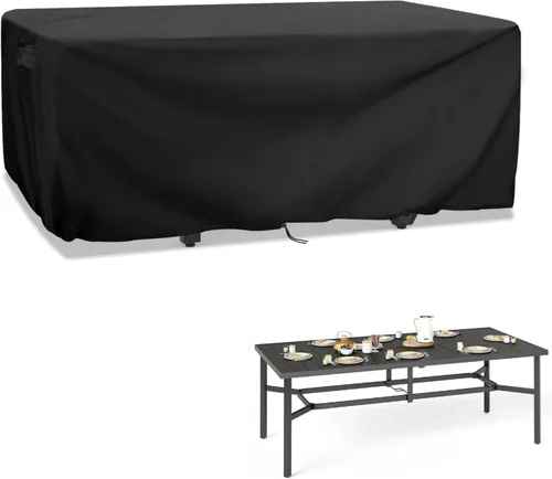 Vista 17 de Funda para Mesa de Trasplante, Cubierta Impermeable para Gabinete de Almacenamiento al Aire Libre Mederla 32"x19"x36", Funda Protectora para Armario