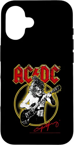 Vista 32 de AC DC Classic Rock Logo Electric Guitar Solo Energy Case for iPhone 17