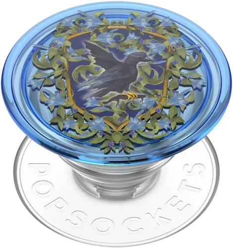 Vista 10 de PopSockets - Agarre para teléfono con soporte expandible, agarre adhesivo, Harry Potter - Cresta floral de Gryffindor