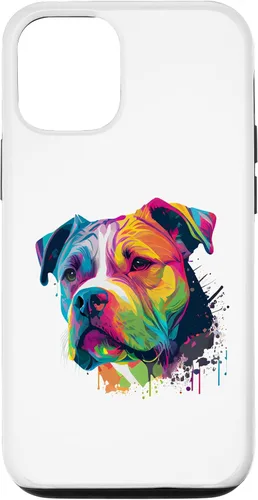 Vista 28 de Colorful American Bulldog American Bully Men Women Case for iPhone 17
