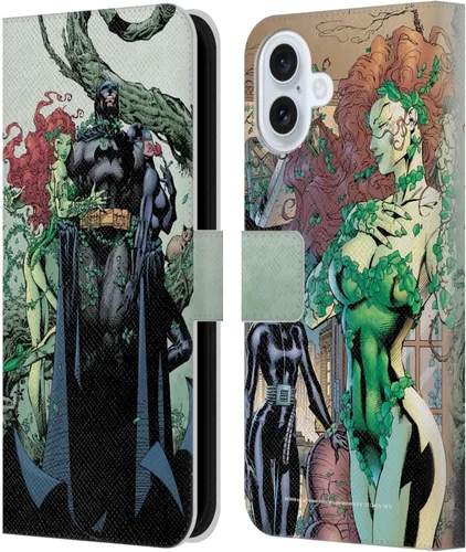 Vista 24 de Head Case Designs Officially Licensed Batman DC Comics Batman #609 Hush Gotham City Sirens Leather Wallet Case Compatible with Apple iPhone 7/8 / SE