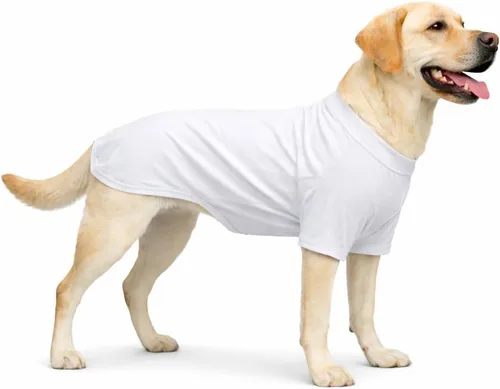 Vista 214 de Lovelonglong 2019 - Ropa para mascotas, Disfraces para Perro, Ropa Camisetas en blanco para Perros Grande Medianos Pequeños 100% Algodón 18