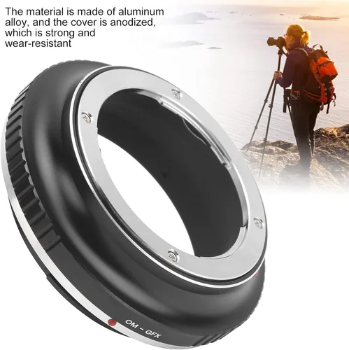 Vista 2 de OMGFX Adaptador de Lente Manual OMGFX Anillo Adaptador de Lente para Montura OM Lente a Cámara de Montura, para 50S/ 50R/ 100S/100