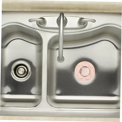 Vista 6 de Uonlytech Tapón universal para lavabo de drenaje de presión de drenaje de oro rosa para baño, lavabo