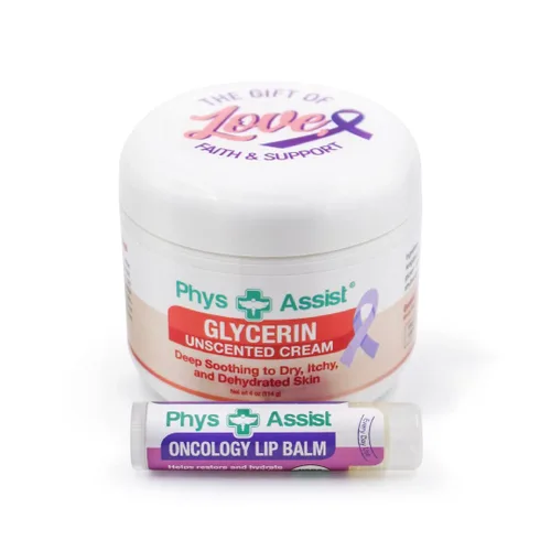 Vista 8 de PhysAssist Oncology Glicerina Crema Hidratante Sin Perfume para Piel Estresada Seca. Diseñado para aquellos con Intolerancias a la Fragancia Después