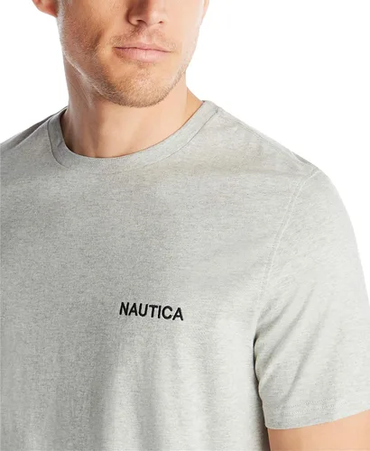 Vista 7 de Nautica - Camiseta de manga corta lisa y cuello redondo