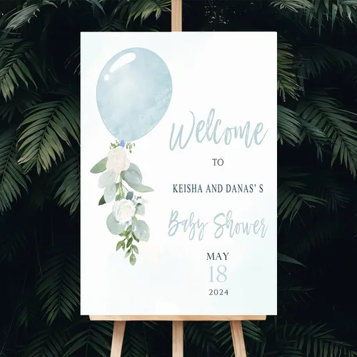 Vista 14 de Cartel de bienvenida de plástico personalizado con texto en inglés «We Can Bearly Wait Brown con texto en inglés «We Can Bearly Wait Brown»