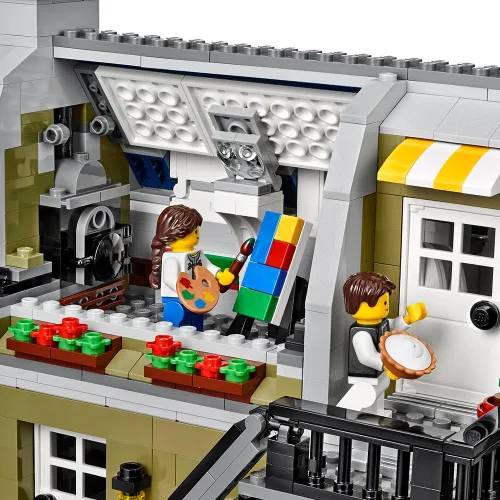 Vista 4 de LEGO Creator Expert 10243 Restaurante parisino (2469 piezas)