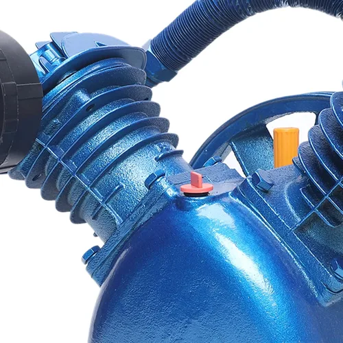 Vista 8 de Cabezal de bomba de compresor de aire 5.5HP 21CFM 175PSI 800RPM Unidad de bomba de compresor de aire estilo V con volante de inercia, cilindro
