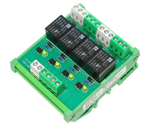 Vista 5 de Módulo de relé de 16 canales AC/DC 5V PLC Relé