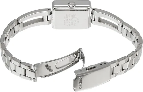 Vista 2 de Casio #LTP1346D-1CDF Reloj de pulsera con esfera negra estándar de metal para mujer, Negro -, Movimiento de cuarzo