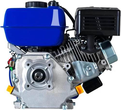 Vista 4 de DuroMax XP7HP 208cc - Motor multiusos de arranque de retroceso a gasolina, aprobado por 50 estados, XP7HP, azul