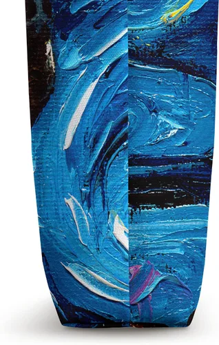 Vista 3 de Red Heeler Starry Night Australian - Bolsa de mano para retrato de perro ganado
