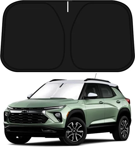 Vista 32 de D-Lumina - Parasol plegable para parabrisas para Chevy Silverado 1500 de 1999-2006, accesorios para camioneta de cabina extendida, parasol