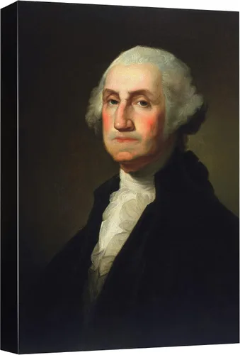 Vista 14 de wall26 - Retrato de Thomas Jefferson por Rembrandt Peale (3er Presidente de los Estados Unidos) - Serie de Presidentes Estadounidenses - Arte