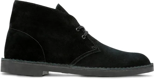 Vista 5 de Clarks Botas Chukka Bushacre 2 para hombre Ante negro