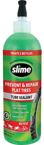Vista 11 de Slime 10204 Sellador de reparación de pinchazos de tubo de bicicleta con bomba, prevención y reparación, adecuado para todas las bicicletas, botella