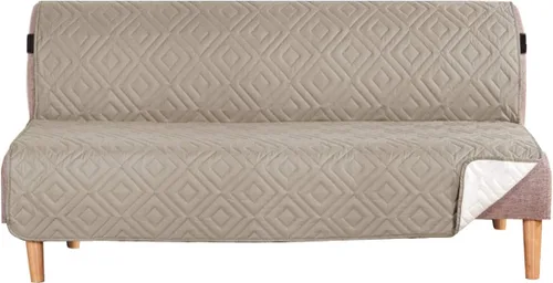 Vista 74 de H.VERSAILTEX Funda reversible para silla, protector de muebles antideslizante, resistente al agua, con correas elásticas de 2 pulgadas