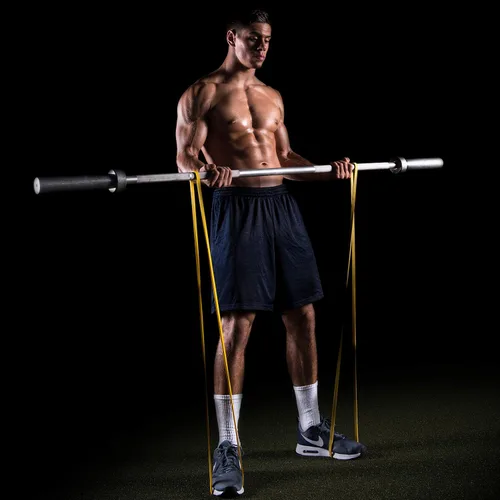 Vista 6 de ProsourceFit Xfit Power Resistance Bands, Heavy Duty 41” Long for Cross-Training, Assisted Pull-Ups, Powerlifting, Mobility, Full Body Workouts and