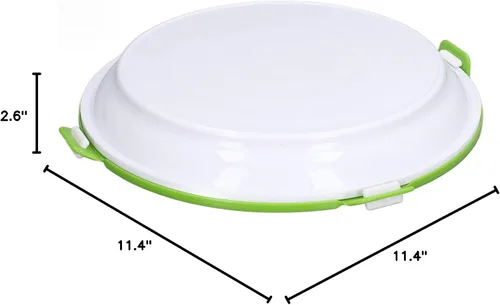 Vista 10 de Bandeja de conservación de alimentos, plástico TPU de grado alimenticio, bandejas reutilizables para almacenamiento de alimentos, bandejas apilables