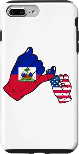 Vista 9 de iPhone XR Parent and child Haiti USA family Case