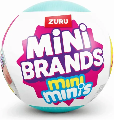 Vista 4 de ZURU Mini Brands - Nevera con 2 bolas, llena el juego de nevera