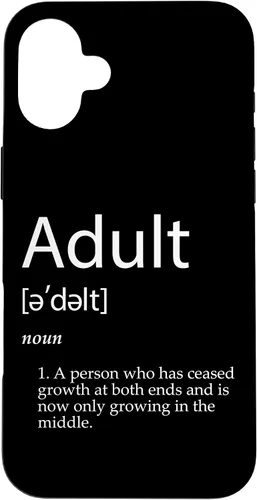 Vista 23 de Funny Adult Definition Joke for Parents Dad Mom Adults Case for iPhone XR
