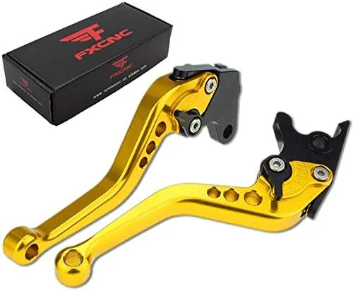 Vista 11 de FXCNC Manetas de freno y embrague ajustables para motocicleta compatibles con Himalayan 2018-2021, Classic 350CC 500CC, Himalayan 400