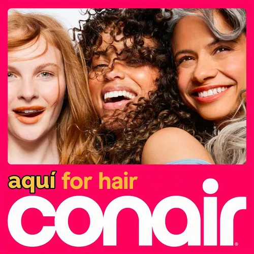 Vista 8 de Conair Rizador y herramienta para el cabello ondulado, triple barril, blanco/oro rosa