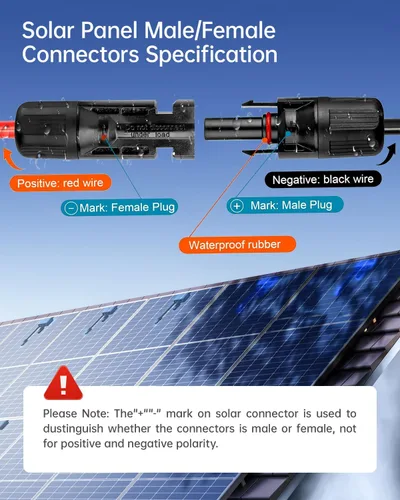 Vista 7 de Cable adaptador de conector solar de 9.8 ft a CC de 0.315 in, conector de cable solar de 12 AWG+14 AWG a DC8020/DC7909 compatible con Jackery
