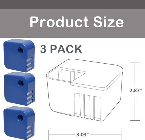 Vista 5 de Cartucho de desmineralización PDC51V1 compatible con humidificador Vick modelo V4600, V5100, VUL575 y Sunbeam696, funciona para recoger polvo