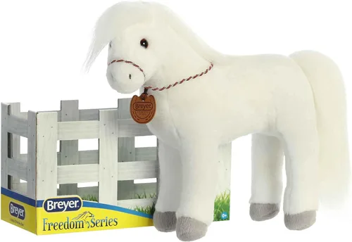 Vista 7 de Aurora® Exquisito animal de peluche árabe Breyer®, detalles realistas para juegos imaginativos, perfecto para niños, adultos y cualquier amante